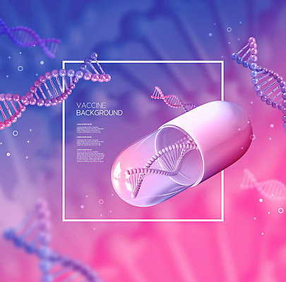 PSD 편집이미지 분홍색 백그라운드 사람없음 알약 보라색 DNA 백신 코로나바이러스 델타변이바이러스 이미지편집 컬러 의학 약 바이러스 생명공학 파일형식