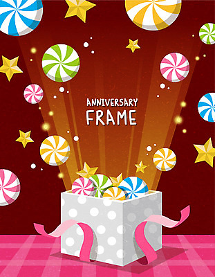 별 리본 일러스트 화이트데이 프레임 사람없음 선물상자 빛 알사탕 국내일러스트 AI파일 자연요소 데이이벤트 사탕 선물 상자 파일형식 벡터