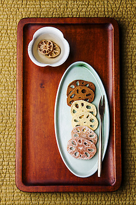 포토 JPG 포크 채소 실내 사람없음 하이앵글 특산물 연근 대구광역시 플랫레이 반야월 국내포토 식기 뷰포인트 내부 플랫 대구_한국 파일형식