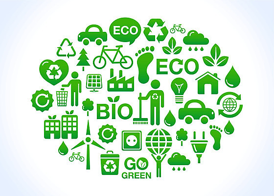 EPS 해외이미지 나무 지구 잎 사람없음 초록색 재활용 그린에너지 콘센트 에코 친환경 바이오 해외202004 해외일러스트 식물 컬러 환경 에너지 파일형식 벡터