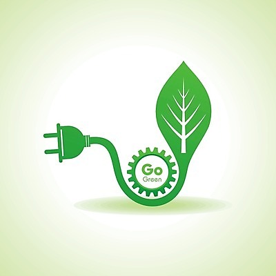 EPS 해외이미지 나무 잎 일러스트 사람없음 초록색 태양 재활용 에너지 그린에너지 플러그 보호 숲 에코 친환경 해외202004 해외202105 해외일러스트 자연요소 식물 컬러 컨셉 환경 파일형식 벡터