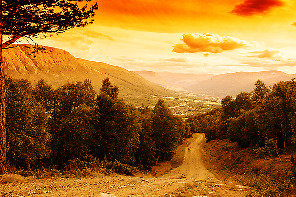 포토 JPG 해외이미지 산 노르웨이 풍경 사람없음 야외 일몰 오슬로 해외202004 해외202105 해외포토 유럽 노을 파일형식