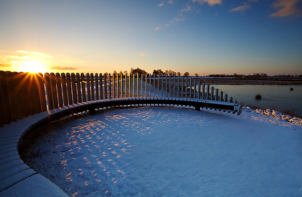 포토 JPG 해외이미지 호수 겨울 풍경 사람없음 야외 햇빛 태양 일출 시골 네덜란드 해외202004 해외202105 해외포토 자연요소 계절 유럽 노을 파일형식