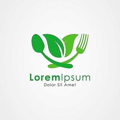 식물 라이프스타일 식기 컬러 수저 에코 채식주의자 파일형식 벡터 채식 비건 EPS 해외이미지 포크 잎 초록색 숟가락 심볼 해외202004 사람없음 해외202105 에코라이프 해외일러스트 일러스트