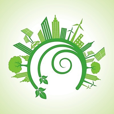 EPS 해외이미지 나무 식물 구름 지구 일러스트 자동차 조류 하늘 바람 주택 잔디 사람없음 건물 장식 초록색 태양 환경 재활용 에너지 도시 그린에너지 보호 에코 친환경 유기농 무한 해외202004 해외202105 해외일러스트 자연요소 동물 건축물 웰빙 육상교통 컬러 컨셉 날씨 파일형식 벡터