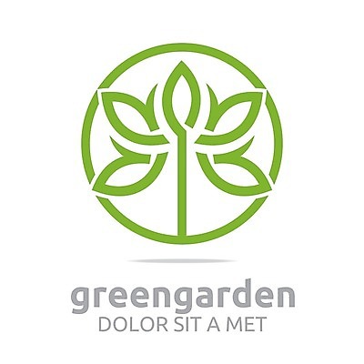 EPS 해외이미지 잎 일러스트 사람없음 초록색 원형 심볼 에코 친환경 에코라이프 해외202004 해외202105 해외일러스트 도형 식물 라이프스타일 컬러 환경 파일형식 벡터