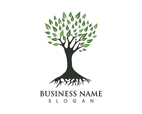 EPS 해외이미지 나무 일러스트 사람없음 심볼 에코 에코라이프 브랜딩 해외202004 해외202105 해외일러스트 식물 라이프스타일 환경 파일형식 벡터