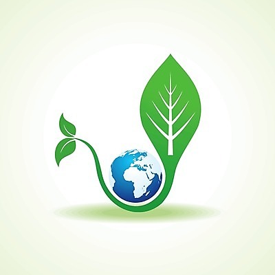 EPS 해외이미지 지구 잎 일러스트 사람없음 심볼 에코 친환경 에코라이프 해외202004 해외202105 해외일러스트 식물 라이프스타일 환경 파일형식 벡터