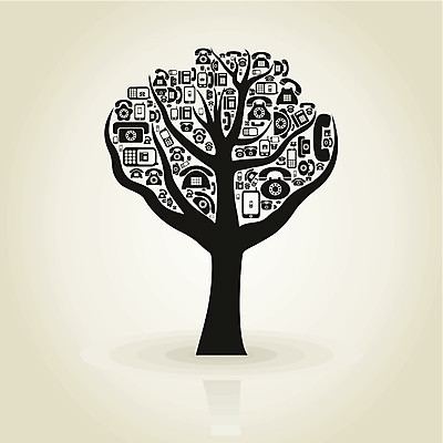 EPS 해외이미지 나무 식물 잎 인터넷 일러스트 통신 모바일 사람없음 스크린 모니터 네트워크 연결 전화기 부름 혁명 셀룰러 해외202004 해외202105 해외일러스트 컨셉 모션 컴퓨터 파일형식 벡터