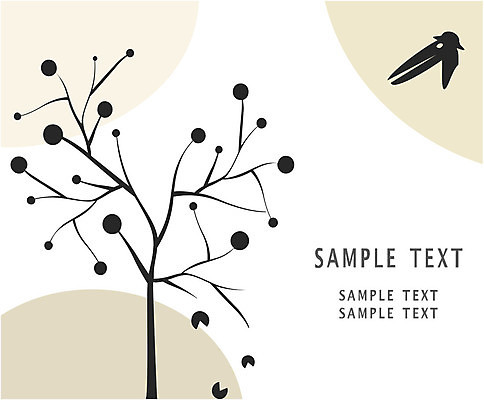 EPS 해외이미지 나무 기념일 실루엣 일러스트 조류 사람없음 검은색 가을 숲 무서움 까마귀 해외202004 해외202105 해외일러스트 식물 동물 계절 감정 컬러 촬영기법 이벤트 파일형식 벡터