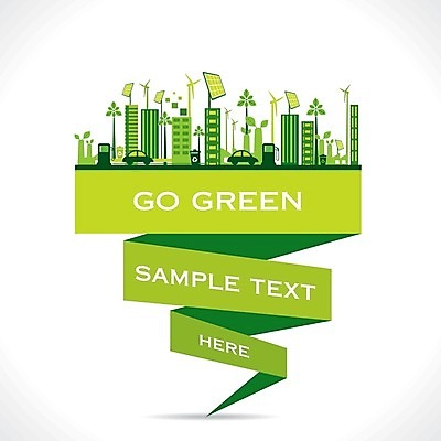 EPS 해외이미지 나무 지구 일러스트 주택 사람없음 초록색 재활용 에너지 그린에너지 에코 친환경 해외202004 해외일러스트 식물 컬러 건물 환경 파일형식 벡터