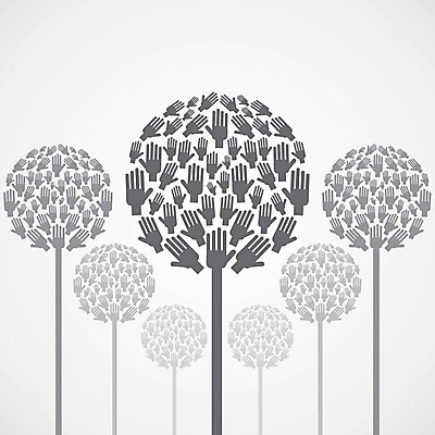 EPS 해외이미지 나무 식물 실루엣 일러스트 통신 손가락 함께함 사람없음 지구본 평화 힘 친환경 지원 자선단체 해외202004 해외202105 해외일러스트 손 컨셉 촬영기법 환경 그룹 자선 파일형식 벡터