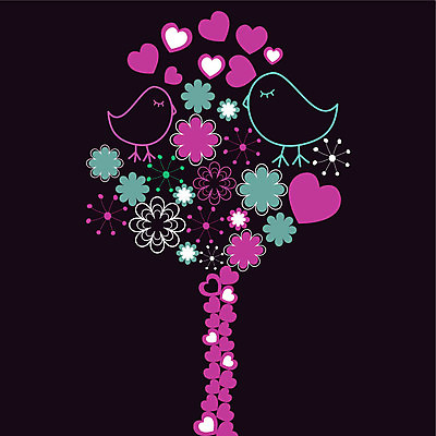 EPS 해외이미지 나무 식물 실루엣 나비 잎 일러스트 조류 사람없음 검은색 봄 하트 오브젝트 뿌리 여의주 파스텔톤 해외202004 해외202105 해외일러스트 모양 동물 계절 컬러 곤충 촬영기법 파일형식 벡터