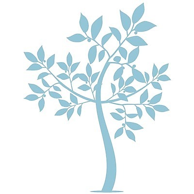 EPS 해외이미지 나무 실루엣 하늘색 일러스트 한그루 사람없음 해외202004 해외202105 해외일러스트 식물 1 촬영기법 파란색 파일형식 벡터