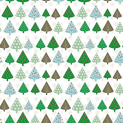 EPS 해외이미지 나무 크리스마스 겨울 일러스트 사람없음 눈송이 숲 해외202004 해외202105 해외일러스트 식물 계절 기념일 눈_날씨 파일형식 벡터