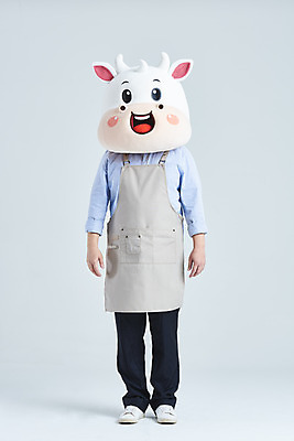 포토 JPG 스튜디오촬영 전신 남자 회색배경 새해 실내 한명 서기 성인 앞모습 30대 앞치마 한국인 소띠 소캐릭터 동물탈 인형탈 성인남자한명만 2021년 소상공인 국내포토 직업 1 뷰포인트 동물캐릭터 백그라운드 모션 사람 동양인 내부 장년 경제 회색 십이지신 소 상인 연도 탈 남자한명만 성인남자만 파일형식