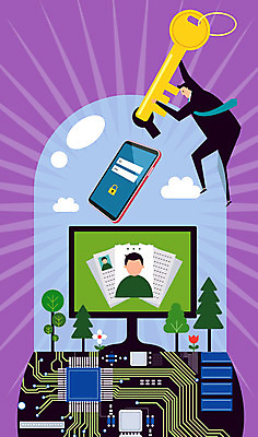 전신 나무 구름 남자 일러스트 열쇠 들기 상반신 성인 두명 스마트폰 모니터 개인정보 유리덮개 정보보호 집적회로 성인남자만 정보보호의날 국내일러스트 AI파일 자연요소 식물 모션 사람 핸드폰 스마트기기 컴퓨터 정보 덮개 회로판 보호 남자만 성인만 파일형식 벡터 법정기념일