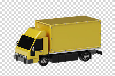 편집이미지 누끼 사람없음 3D소스 3D 트럭 디지털합성 택배 화물트럭 PNG 편집소스 탑차 자동차 운송업 파일형식
