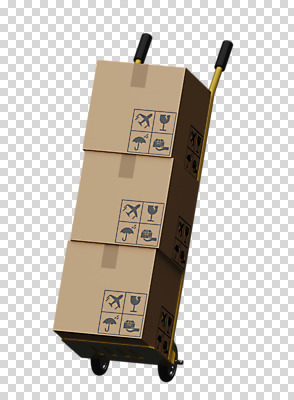 편집이미지 누끼 사람없음 3D소스 3D 수레 디지털합성 택배 택배상자 PNG 편집소스 상자 카트 운송업 파일형식