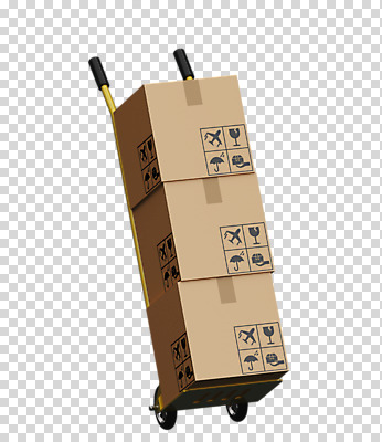 편집이미지 누끼 사람없음 3D소스 3D 수레 디지털합성 택배 택배상자 PNG 편집소스 상자 카트 운송업 파일형식