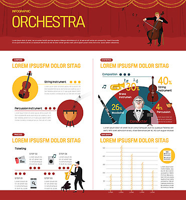 전신 노년 남자 연주 일러스트 그래프 서기 앉기 상반신 성인 빨간색 세명 인포그래픽 커튼 바이올린 첼로 지휘자 클라리넷 오케스트라 튜바 팀파니 남자만 국내일러스트 AI파일 음악 컬러 모션 현악기 타악기 관악기 사람 음악가 악단 목관악기 파일형식 벡터 찰현악기