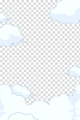 구름 편집이미지 하늘색 백그라운드 패턴 누끼 사람없음 뭉게구름 격자 PNG 편집소스 자연요소 무늬 파란색 파일형식 구름_자연