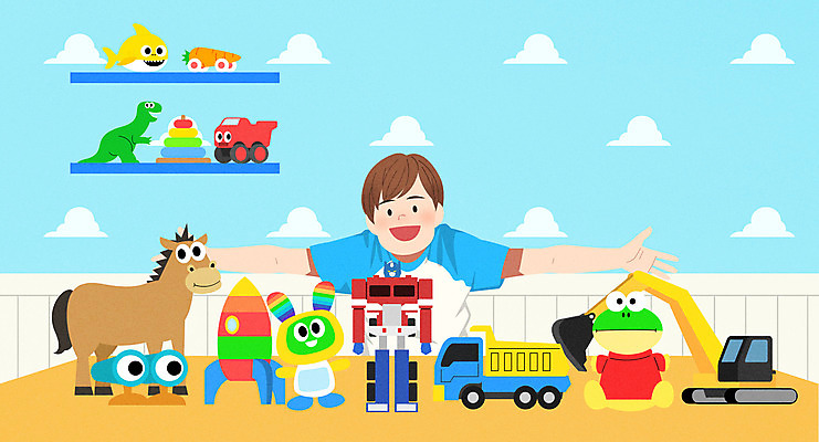 PSD 남자 어린이 인형 하늘색 일러스트 팔벌리기 한명 소년 상반신 장난감 트럭 포크레인 수집 상어 수집가 청소로봇 소년한명만 소유 국내일러스트 직업 1 모션 자동차 어류 사람 파란색 중장비 로봇 남자한명만 소년만 파일형식