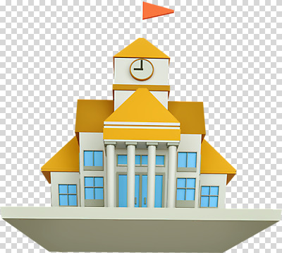 모양 편집 편집이미지 시계 학교 누끼 사람없음 건물 3D소스 3D 깃발 디지털합성 PNG 편집소스 건축물 교육 파일형식