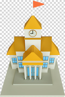 모양 편집 편집이미지 시계 학교 누끼 사람없음 건물 3D소스 3D 깃발 디지털합성 PNG 편집소스 건축물 교육 파일형식