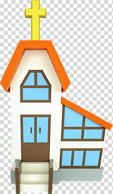 모양 편집 편집이미지 누끼 사람없음 건물 3D소스 3D 교회 디지털합성 PNG 편집소스 건축물 종교건축 파일형식