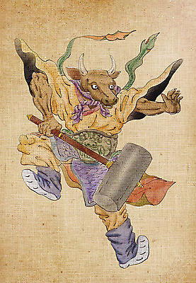 PSD 동물캐릭터 일러스트 들기 사람없음 십이지신 소띠 소 망치 동양화 십이지신캐릭터 장군 국내일러스트 일러캐릭터 동물 직업 캐릭터 포유류 모션 미술 공구 파일형식