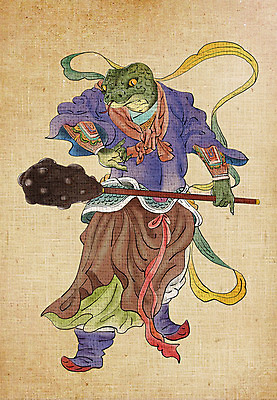 PSD 동물캐릭터 일러스트 사람없음 방망이 십이지신 뱀띠 뱀 동양화 십이지신캐릭터 장군 국내일러스트 일러캐릭터 동물 직업 캐릭터 파충류 미술 파일형식