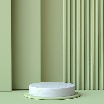 JPG 해외이미지 벽 백그라운드 사람없음 연두색 3D 원형 오브젝트 대리석 기하학 단상 입체도형 미니멀 해외포토 포토 도형 무늬 재료 초록색 입체 디지털합성 파일형식
