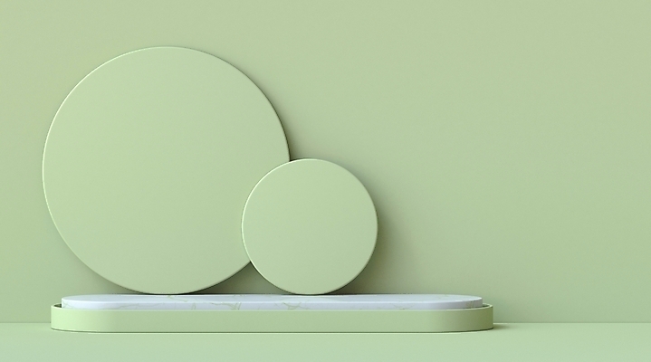 JPG 해외이미지 벽 백그라운드 사람없음 연두색 3D 원형 오브젝트 대리석 단상 입체도형 미니멀 해외포토 포토 도형 재료 초록색 입체 디지털합성 파일형식