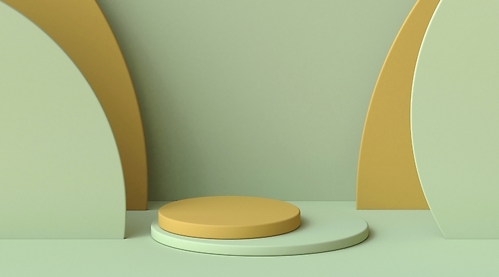 JPG 해외이미지 벽 백그라운드 사람없음 연두색 노란색 3D 원형 오브젝트 입체도형 미니멀 해외포토 포토 도형 컬러 초록색 입체 디지털합성 파일형식