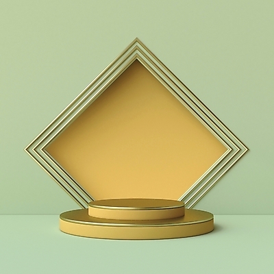 JPG 해외이미지 백그라운드 사람없음 연두색 노란색 3D 원형 오브젝트 마름모 입체도형 목업 미니멀 해외포토 포토 도형 컬러 초록색 입체 디지털합성 파일형식