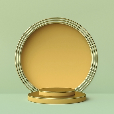 JPG 해외이미지 백그라운드 사람없음 연두색 노란색 3D 원형 오브젝트 기하학 입체도형 목업 미니멀 해외포토 포토 도형 컬러 무늬 초록색 입체 디지털합성 파일형식