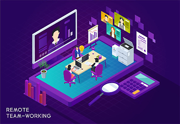 전신 여자 남자 의자 일러스트 비즈니스 돋보기 모바일 협력 들기 앉기 여러명 상반신 성인 노트북 스마트폰 사무실 모니터 글로벌비즈니스 보라색 계산기 인쇄기 책상 아이소메트릭 원격 화상통화 네트워킹 성인만 언택트 온택트 랜선라이프 국내일러스트 AI파일 라이프스타일 컬러 가구 다수 모션 문구용품 사람 전자제품 핸드폰 스마트기기 컴퓨터 글로벌 장비 네트워크 통화 파일형식 벡터