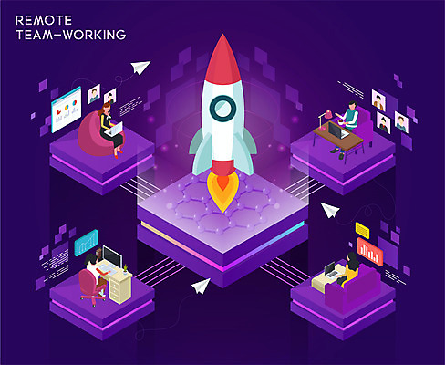 전신 여자 남자 일러스트 비즈니스 모바일 협력 앉기 여러명 성인 노트북 소파 모니터 글로벌비즈니스 보라색 로켓 종이비행기 책상 아이소메트릭 원격 네트워킹 성인만 언택트 온택트 랜선라이프 국내일러스트 AI파일 라이프스타일 컬러 가구 다수 의자 모션 사람 전자제품 컴퓨터 글로벌 네트워크 종이접기 파일형식 벡터