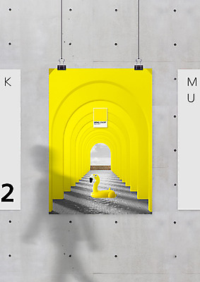 PSD 편집이미지 벽 컬러 사람없음 노란색 유행 회색 아치 2021년 플라밍고튜브 트렌드컬러 얼티메이트그레이 일루미네이팅 이미지편집 연도 튜브 파일형식 트랜드컬러