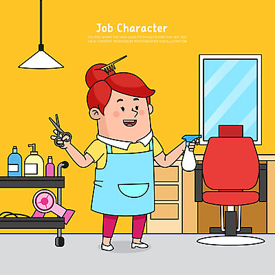 전신 직업 여자 의자 일러스트 전등 직업캐릭터 한명 서기 들기 성인 뷰티 앞치마 수레 거울 미용용품 미용실 미용사 성인여자한명만 트롤리 일러캐릭터 AI파일 캐릭터 1 가구 모션 조명 사람 카트 뷰티샵 오브젝트 여자한명만 성인여자만 파일형식 벡터