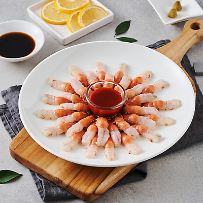 포토 JPG 스튜디오촬영 접시 음식 식재료 회색배경 실내 요리 사람없음 식탁보 레몬 해산물 간장 나무도마 초고추장 플랫레이 새우회 딱새우 국내포토 식기 백그라운드 과일 새우 도마 내부 목재 회색 회 양념 플랫 파일형식