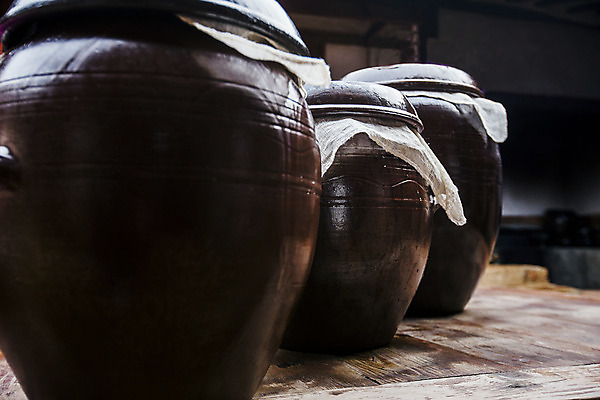 포토 JPG 주간 한국전통 사람없음 야외 보자기 항아리 충청남도 저장 발효 전통주 국내포토 자연요소 전통 주류 한국 도자기 충청도 파일형식 천_직물