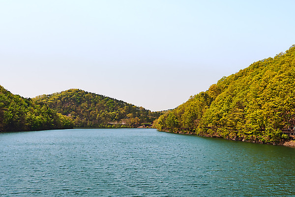 포토 JPG 주간 호수 하늘 풍경 사람없음 야외 관광지 봄 숲 충청북도 국내여행 초평저수지 국내포토 자연요소 계절 여행 저수지 충청도 파일형식