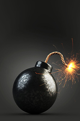 PSD 편집 편집이미지 불꽃 사람없음 3D 검은색 폭발 폭탄 불안 디지털합성 심지 편집소스 편집3D 감정 컬러 불 폭발물 파일형식