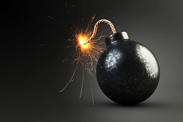 PSD 편집 편집이미지 불꽃 사람없음 3D 검은색 폭발 폭탄 불안 디지털합성 심지 편집소스 편집3D 감정 컬러 불 폭발물 파일형식