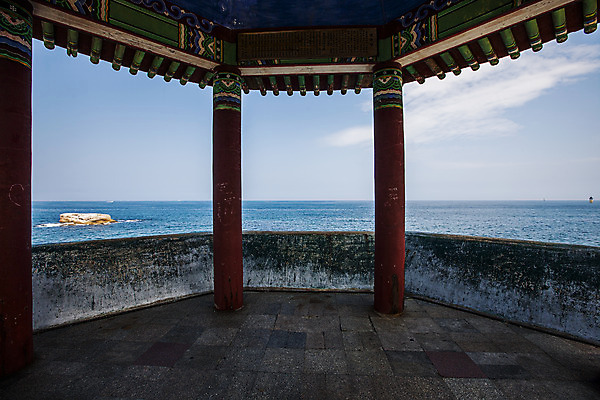 포토 JPG 주간 바다 하늘 풍경 사람없음 야외 정자 강원도 국내여행 속초 국내포토 자연요소 건축물 여행 한국 파일형식