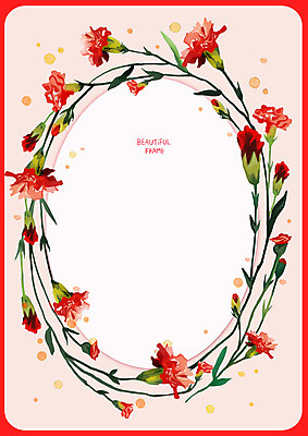 PSD 줄기 백그라운드 일러스트 프레임 사람없음 빨간색 감사카드 어버이날 스승의날 카네이션 국내일러스트 식물 기념일 꽃 컬러 카드_감사 파일형식