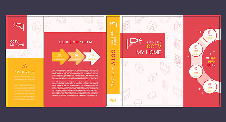 템플릿 표지디자인 북디자인 출판디자인 교육 표지 화살표 북커버 주택 사람없음 책 빨간색 스마트폰 노란색 모니터 감시카메라 에듀 에듀케이션 스쿨팩 책날개 표지샘플 홈캠 이미지템플릿 AI파일 컬러 건물 핸드폰 스마트기기 컴퓨터 카메라 파일형식 벡터