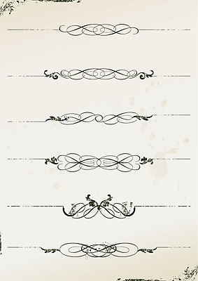 EPS 해외이미지 디자인 꽃무늬 곡선 일러스트 프레임 사람없음 세트 화려 테두리 그림 고딕 바로크 빅토리아 옛날 해외202004 해외일러스트 꽃 선 컨셉 무늬 파일형식 벡터